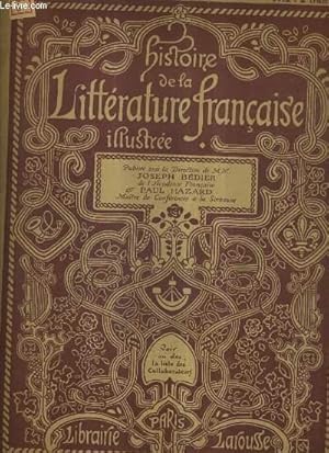 Bild des Verkufers fr HISTOIRE LA LITTERATURE FRANCAISE ILLUSTREE FASCICULE 37 - la diffusion des ides philosophiques - le retour  la nature et au sentiment . zum Verkauf von Le-Livre