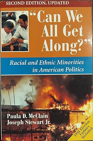Immagine del venditore per Can We All Get Along?": Racial and Ethnic Minorities in American Politics venduto da The Book House, Inc.  - St. Louis