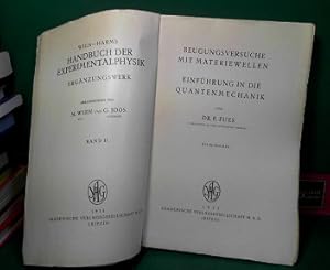 Seller image for Beugungsversuche mit Materiewellen - Einfhrung in die Quantenmechanik. (= Handbuch der Experimentalphysik. Ergnzungswerk, Band II). for sale by Antiquariat Deinbacher