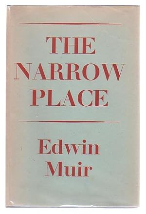 Seller image for The Narrow Place for sale by Renaissance Books, ANZAAB / ILAB