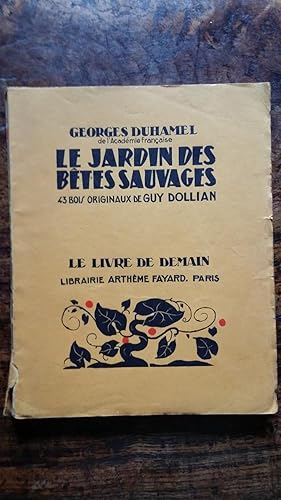 Seller image for Le jardin des btes sauvages for sale by AHA BOOKS