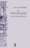 Imagen del vendedor de El personalismo. Antologa esencial a la venta por AG Library