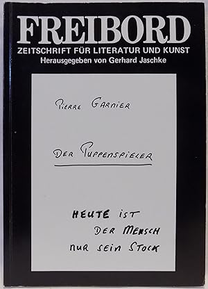 Der Puppenspieler: Freibord Zeitschrift Fur Literatur Und Kunst 87