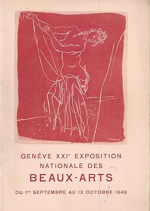 Seller image for GENVE XXIe EXPOSITION NATIONALE DES "BEAUX ARTS" du 1er septembre au 13 octobre 1946 for sale by ART...on paper - 20th Century Art Books