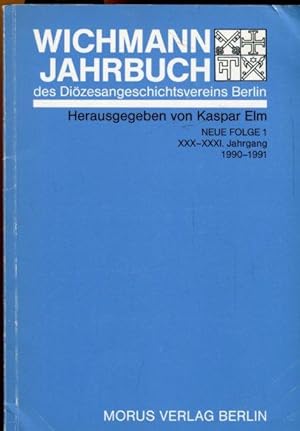 Seller image for Wichmann Jahrbuch des Dizesangeschichtsvereins Berlin. for sale by Antiquariat am Flughafen