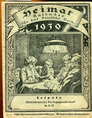 Heimatkalender für das deutsche Volk. 1930.