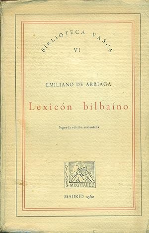 Seller image for LEXICN BILBANO for sale by Valentin Peremiansky