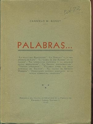 Seller image for PALABRAS for sale by Valentin Peremiansky
