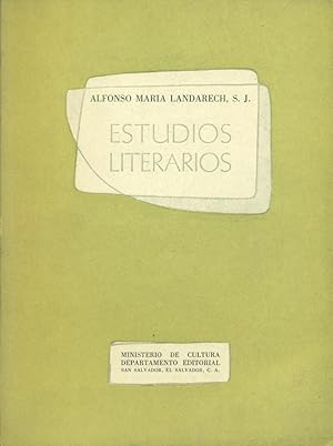 ESTUDIOS LITERARIOS. CAPÍTULOS DE LITERATURA CENTROAMERICANA