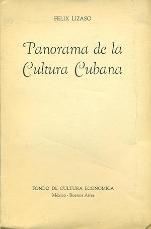 PANORAMA DE LA CULTURA CUBANA