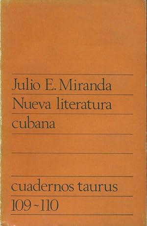 Imagen del vendedor de NUEVA LITERATURA CUBANA a la venta por Valentin Peremiansky