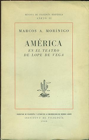 Seller image for AMRICA EN EL TEATRO DE LOPE DE VEGA for sale by Valentin Peremiansky