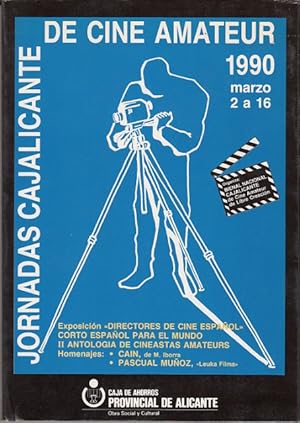 Bild des Verkufers fr JORNADAS CAJALICANTE DE CINE AMATEUR 1990 zum Verkauf von Librera Vobiscum