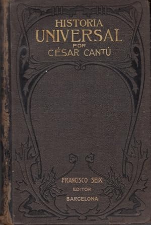 Seller image for HISTORIA UNIVERSAL POR CSAR CANT. Tomo VI for sale by Librera Vobiscum