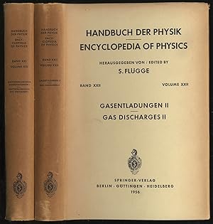 Image du vendeur pour Encyclopedia of Physics Volume XXI and XXII: Electron-Emission Gas Discharges I and Gas Discharges II mis en vente par Between the Covers-Rare Books, Inc. ABAA