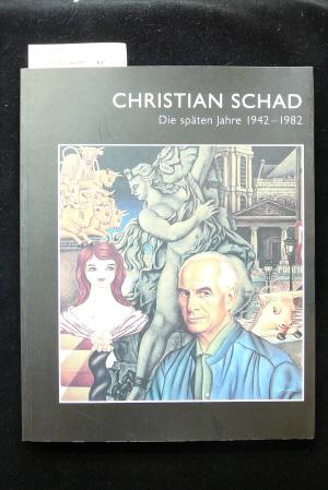 Bild des Verkufers fr Christian Schad zum Verkauf von Buch- und Kunsthandlung Wilms Am Markt Wilms e.K.