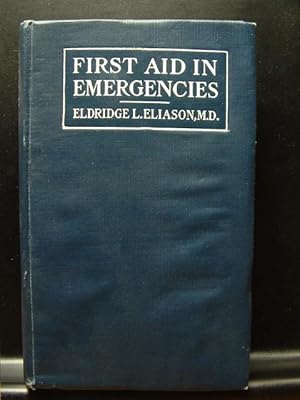 Seller image for FIRST AID IN EMERGENCIES for sale by The Book Abyss