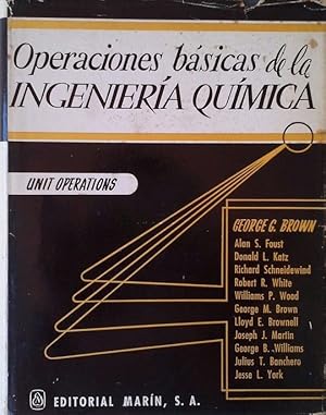 OPERACIONES BASICAS DE LA INGENERIA QUIMICA