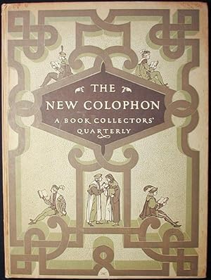 The New Colophon: A Book Collectors' Quarterly -- vol. 2 part 8, February 1950