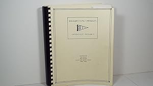 Seller image for Brigham Young University Elderhostel Genealogy Syllabus for sale by Gene The Book Peddler