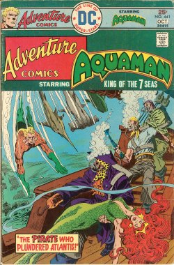 Immagine del venditore per ADVENTURE COMICS (starring AQUAMAN): Oct. #441 venduto da Books from the Crypt