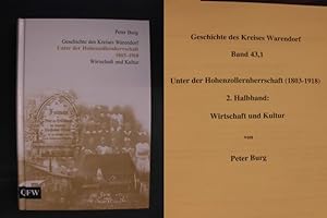 Bild des Verkufers fr Unter der Hohenzollernherrschaft (1803-1918) - 2. Halbband: Wirtschaft und Kultur zum Verkauf von Buchantiquariat Uwe Sticht, Einzelunter.