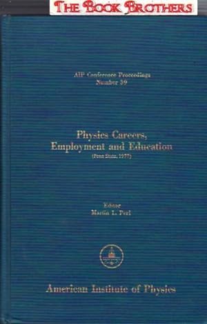 Image du vendeur pour Physics Careers, Employment and Education mis en vente par THE BOOK BROTHERS