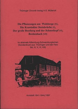 Imagen del vendedor de Die Pflanzungen am Walsberge : (IV), a la venta por Antiquariat Kastanienhof