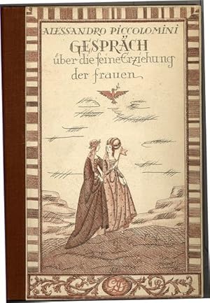 Bild des Verkufers fr Gesprch ber feine Erziehung der Frauen. Bilder und Buchschmuck von Fritzi Lw. zum Verkauf von Antiquariat Ars Amandi