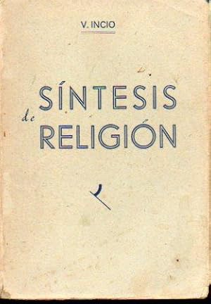 Imagen del vendedor de SNTESIS DE RELIGIN. Segn la norma del cuestionario oficial para la Instruccin Religiosa. a la venta por angeles sancha libros