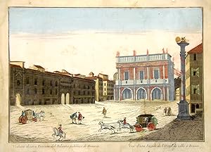 Veduta di una Facciata del Palazzo pubblico di Brescia ñ Vue díune FaÁade de líHotel de ville ? B...