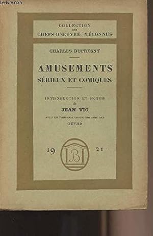 Seller image for Amusements serieux et comiques for sale by JLG_livres anciens et modernes