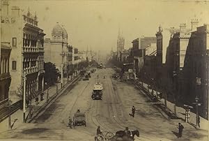 Album of original albumen photographs, San Francisco, California; Honolulu, Hawaii; Melbourne, Au...