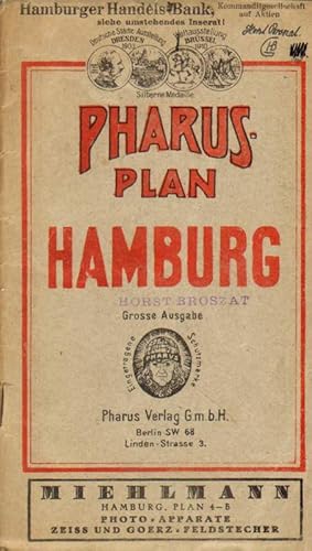 Pharus-Plan Hamburg.