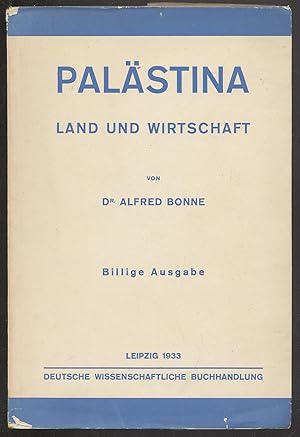 Bild des Verkufers fr Palastina Land Und Wirtschaft zum Verkauf von Between the Covers-Rare Books, Inc. ABAA