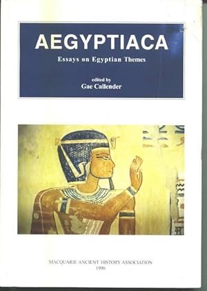 Bild des Verkufers fr Aegyptiaca: Essays on Egyptian Themes. zum Verkauf von Larsen Books