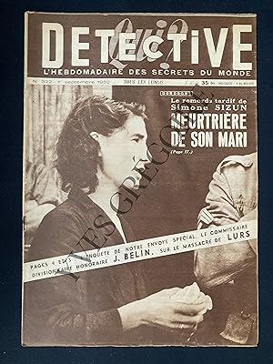 DETECTIVE-N°322-1er SEPTEMBRE 1952