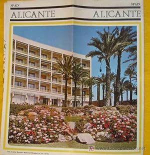 FOLLETO TURÍSTICO : ALICANTE (Tourist brochure)