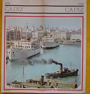 FOLLETO TURÍSTICO : CADIZ (Tourist brochure)