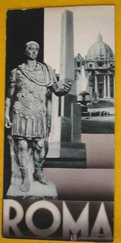FOLLETO TURÍSTICO : ROMA (Tourist brochure).
