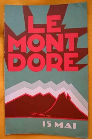 Seller image for FOLLETO TURSTICO: LE MONT DORE - FRANCIA (Tourist brochure) for sale by Librera Maestro Gozalbo