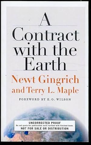 Imagen del vendedor de A Contract with the Earth a la venta por Bookmarc's