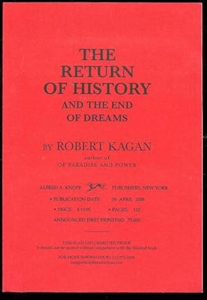 Bild des Verkufers fr The Return of History and the End of Dreams zum Verkauf von Bookmarc's