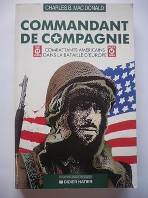 Commandant de compagnie - Combattants américains dans la Bataille d'Europe