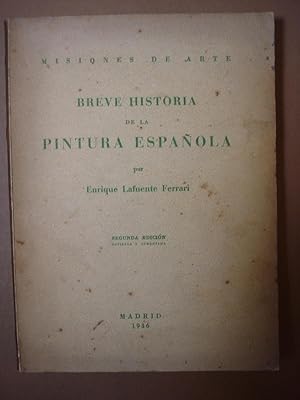 Imagen del vendedor de Breve Historia de la Pintura Espaola. a la venta por Carmichael Alonso Libros