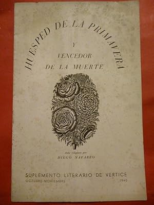 Immagine del venditore per HUESPED DE LA PRIMAVERA Y VENCEDOR DE LA MUERTE. Auto Religioso. venduto da Carmichael Alonso Libros
