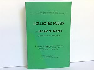 Seller image for Collected Poems for sale by Dela Duende Books