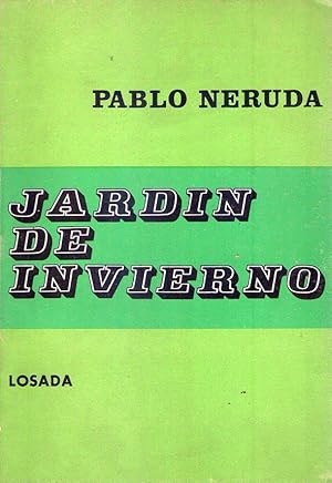 Seller image for JARDIN DE INVIERNO for sale by Buenos Aires Libros