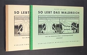 Bild des Verkufers fr So lebt das Waldreich. Eine Schicksalsgemeinschaft im Ringen der gegenwrtigen Mchte, von Hugo Keller. (Innenschichten und Auenschichten ringen um eine bestndige Versorgung im Waldreich). Teil 1: Das Waldreich als Wohn- und Arbeitsgemeinschaft. Bildtafelheft und Ergnzungsheft. zum Verkauf von Antiquariat Kretzer