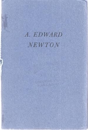 Seller image for A TRIBUTE TO A. EDWARD NEWTON: CHRISTMAS 1940 for sale by Columbia Books, ABAA/ILAB, MWABA